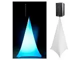 Illuminated speaker & light stand covers