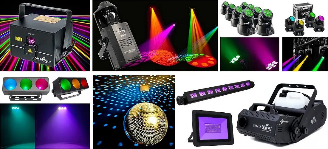 Various lighting and effects