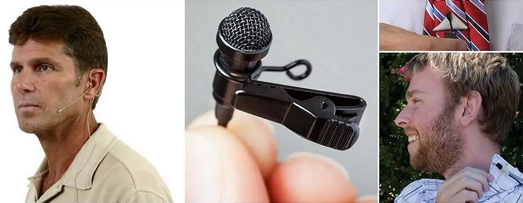 Headset and lavalier microphones