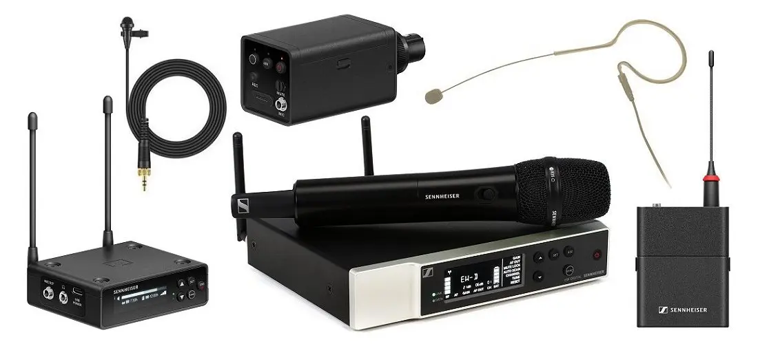 Sennheiser EW-D digital wireless microphone systems